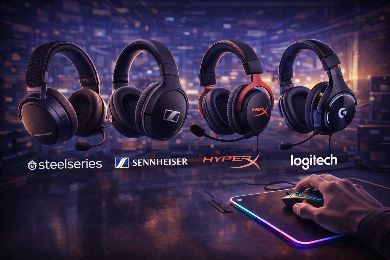 наушники steelseries, SENNHEISER, HYPER, logitech