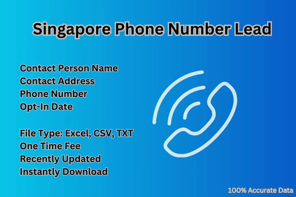 Singapore Phone Number Lead