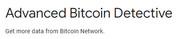 Advanced-Bitcoin-Detective