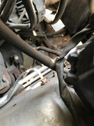 cross member behind radiator