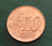 10 centimos 1999 España. Canto Liso Polish-20200326-133648866