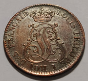 10 Céntimos - Guayana Francesa, 1846 - Luis Felipe I IMG-20201029-122616
