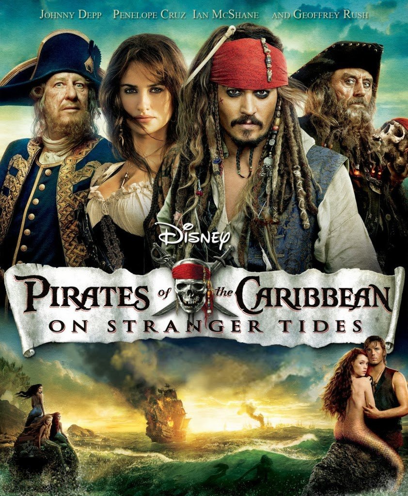 Piratas Del Caribe SAGA (2003-2017) 1080p OPEN MATTE + CORTO