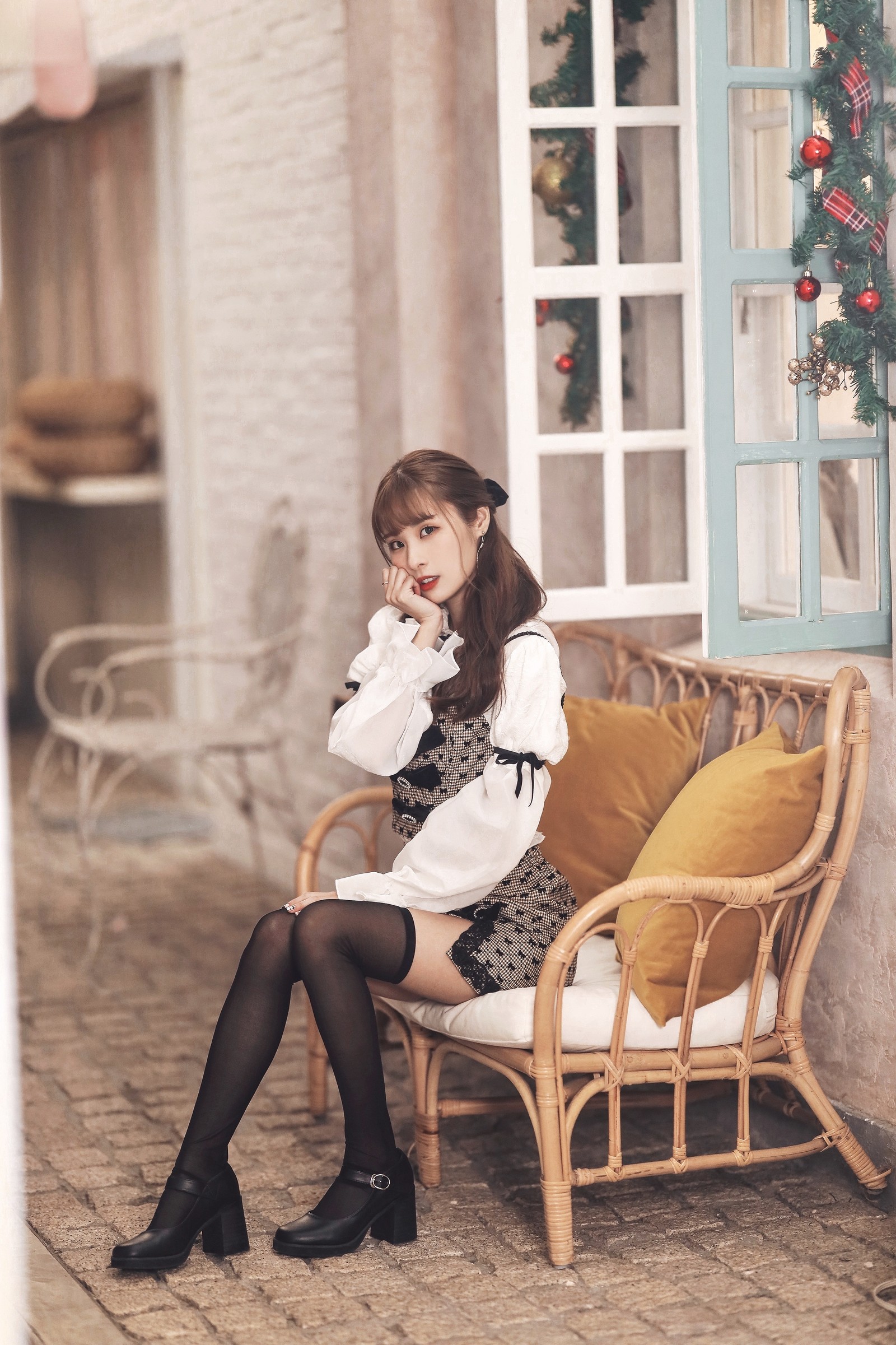 泥泥汝 圣诞主题 A 写真图集｜节日风格高清摄影（50P｜192MB）插图7