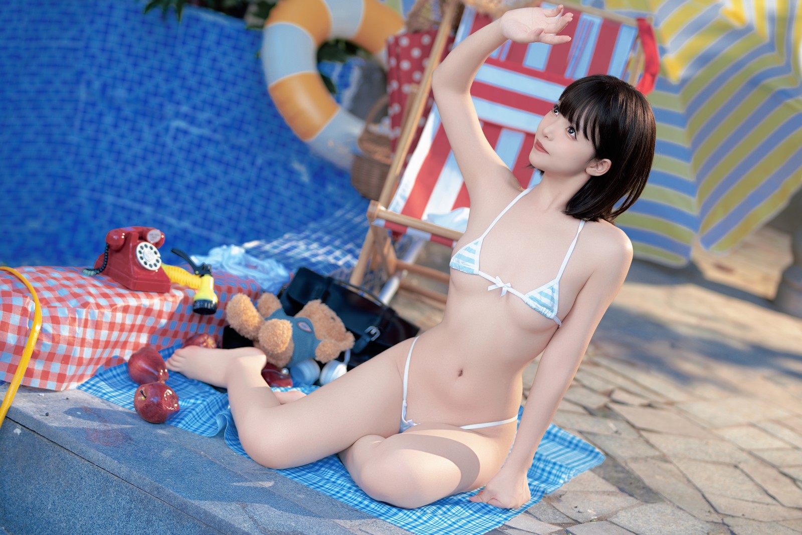 Bangni邦尼 – 反差 JK 泳装 Cosplay 写真集（97P-7V-841.3MB）插图2