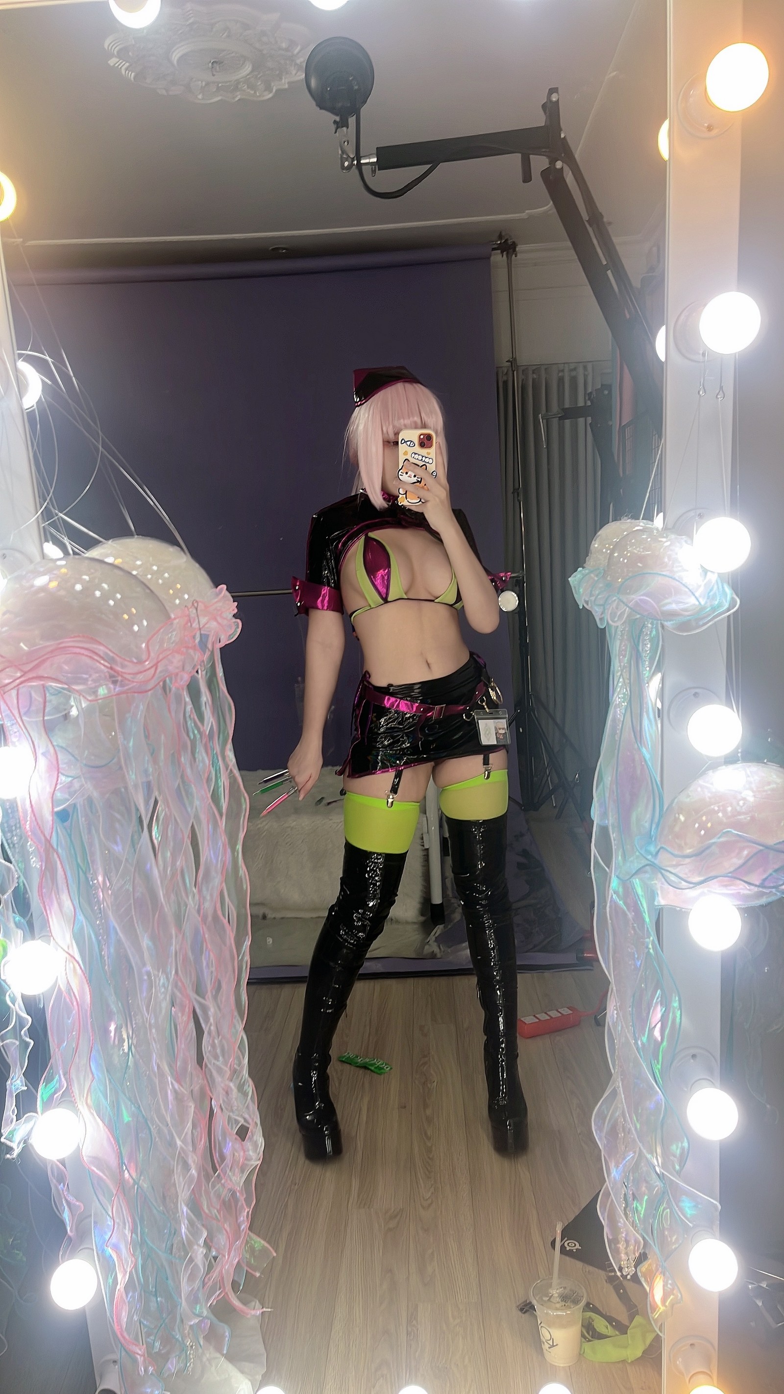 Puy Puy – 南丁格尔 万圣礼装 Nightingale Cosplay 写真视频（100P+8V-1.04GB）FGO插图2
