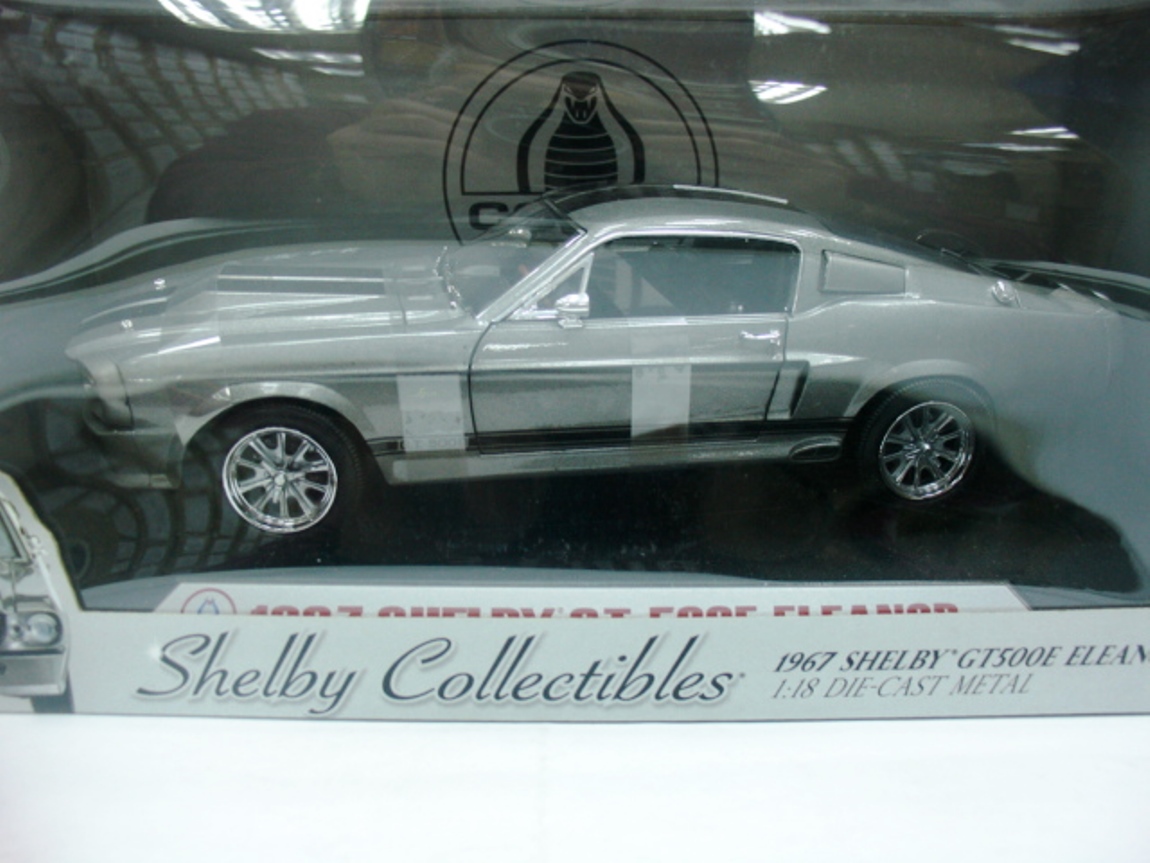 1/18 Shelby GT500E Eleanor ミニカー Shelby Ford Mustang GT500E Eleanor Gone in 60 Sec 1st E 1:18