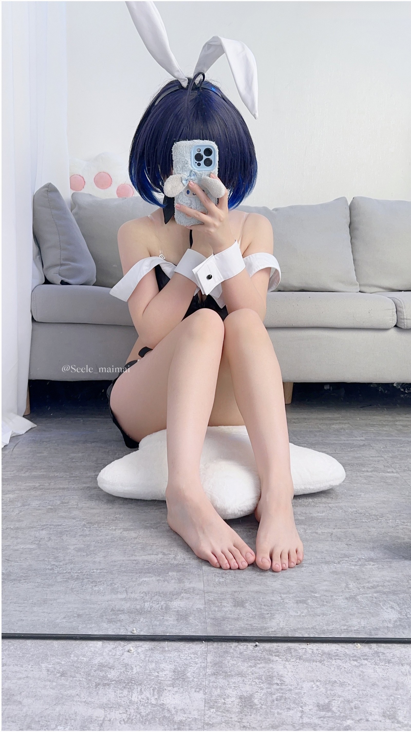 Seele麦麦兔女郎希儿 Cosplay 写真集｜崩坏3高质量高清图包（83P-147.3M）插图