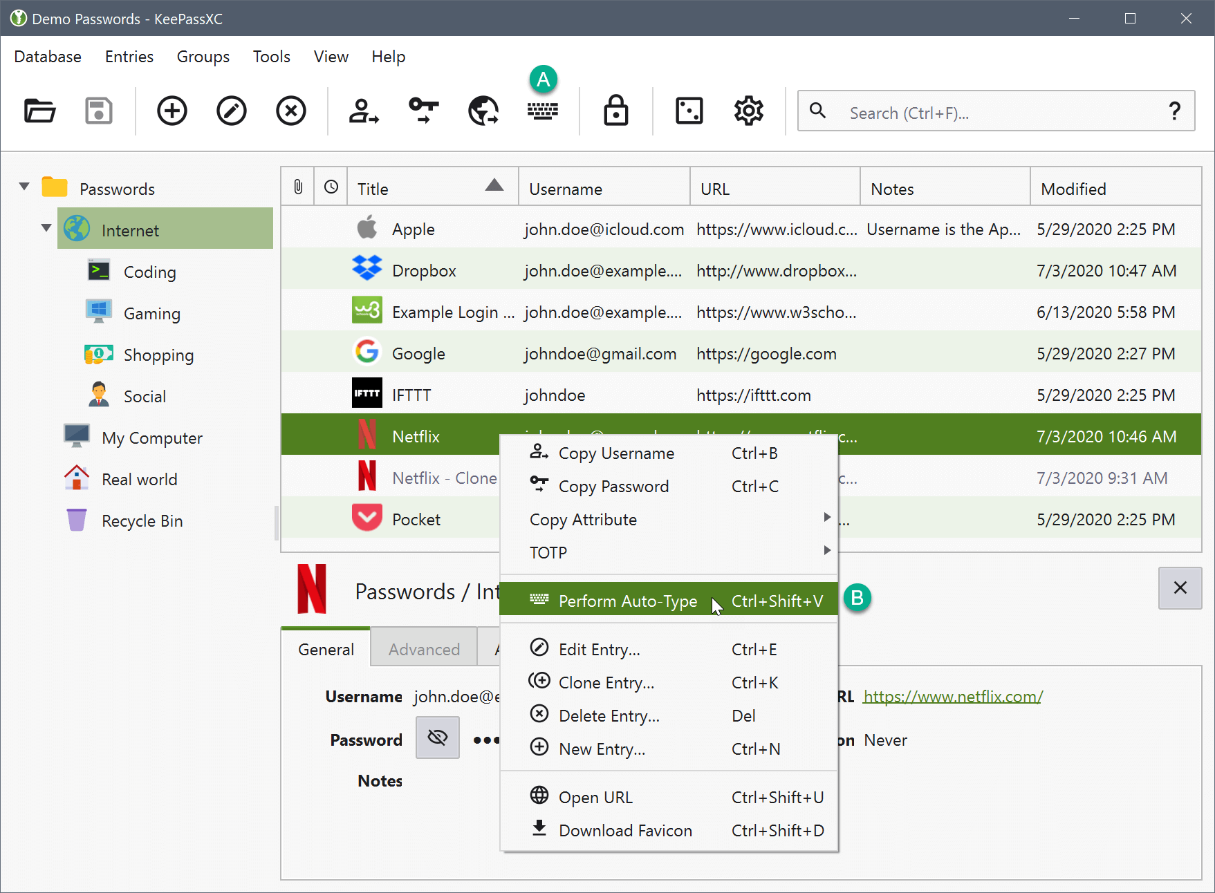 KeePassXC 2.6.6