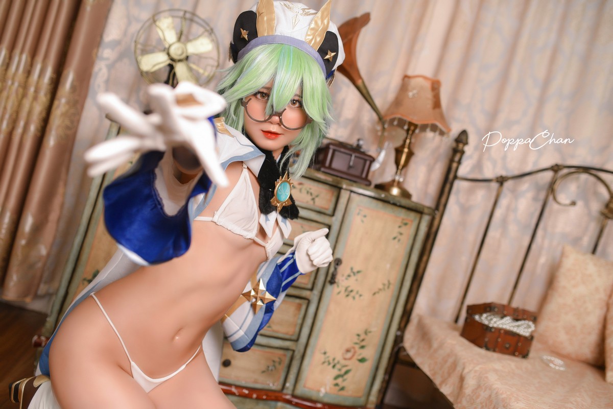 PoppaChan Sucrose Cosplay (Genshin Impact) – 29 Photos 14 Videos 163MB插图7
