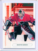 2003-04-ITG-Action-Jerseys-M-006-Martin-Biron-Buffalo-Sabres-Ruby-500-swatch-white-black