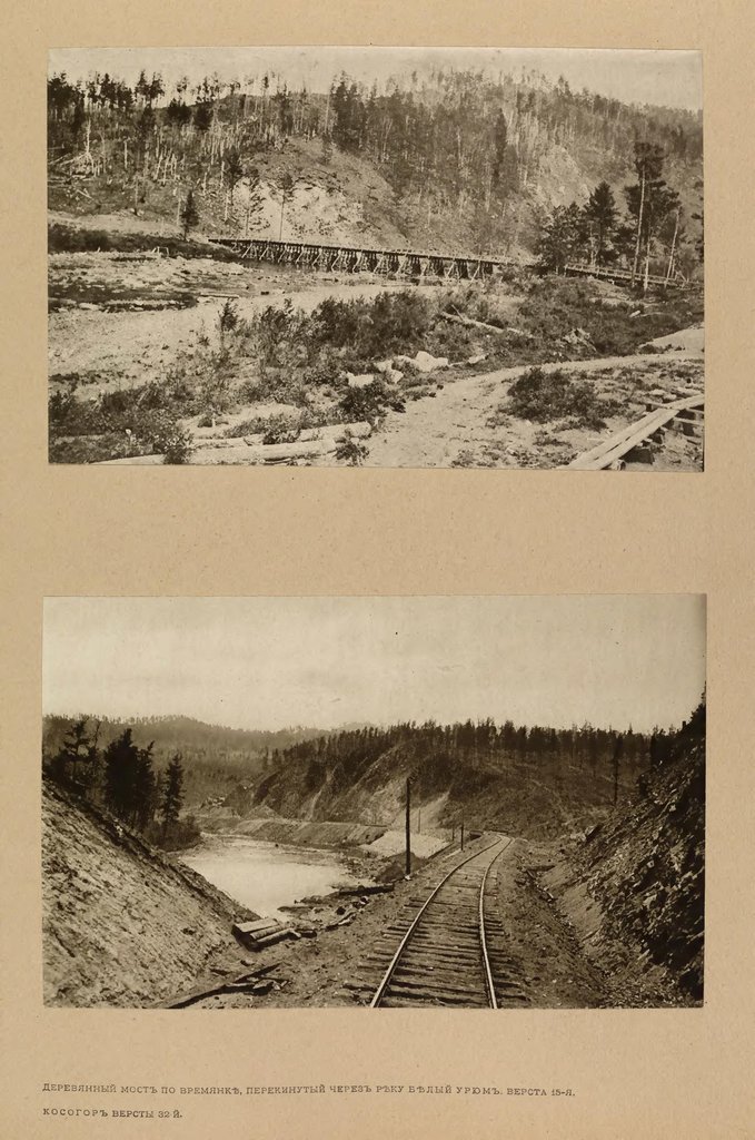 Постройка западной части Амурской железной дороги 