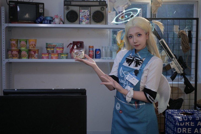 小和甜酒 小空天使便利店 Cosplay 高清写真合集 [115P1V-1.08G]插图5