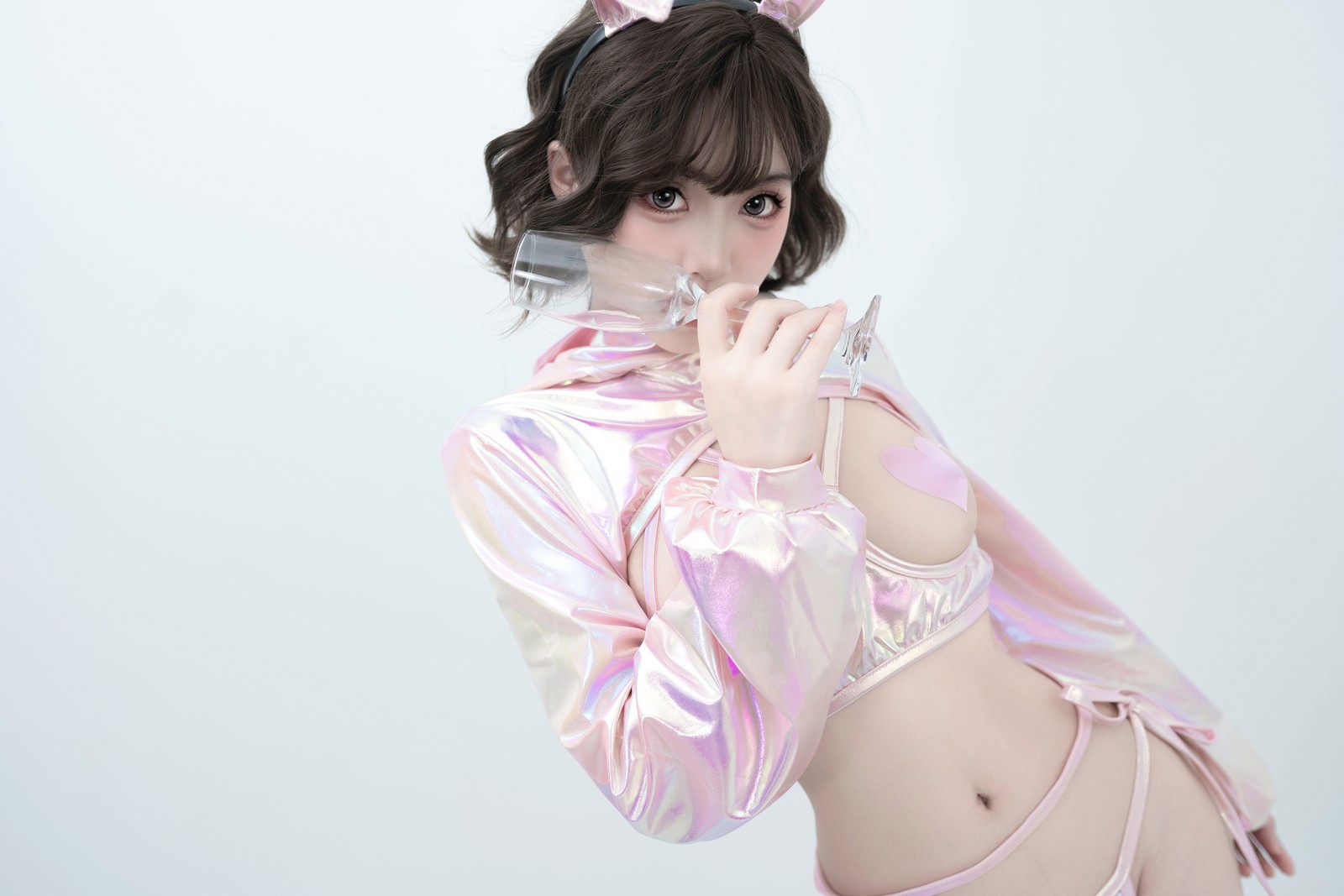 Bangni邦尼 – 粉色兔兔 Cosplay 高清写真集（102P-10V-809.1MB）插图5