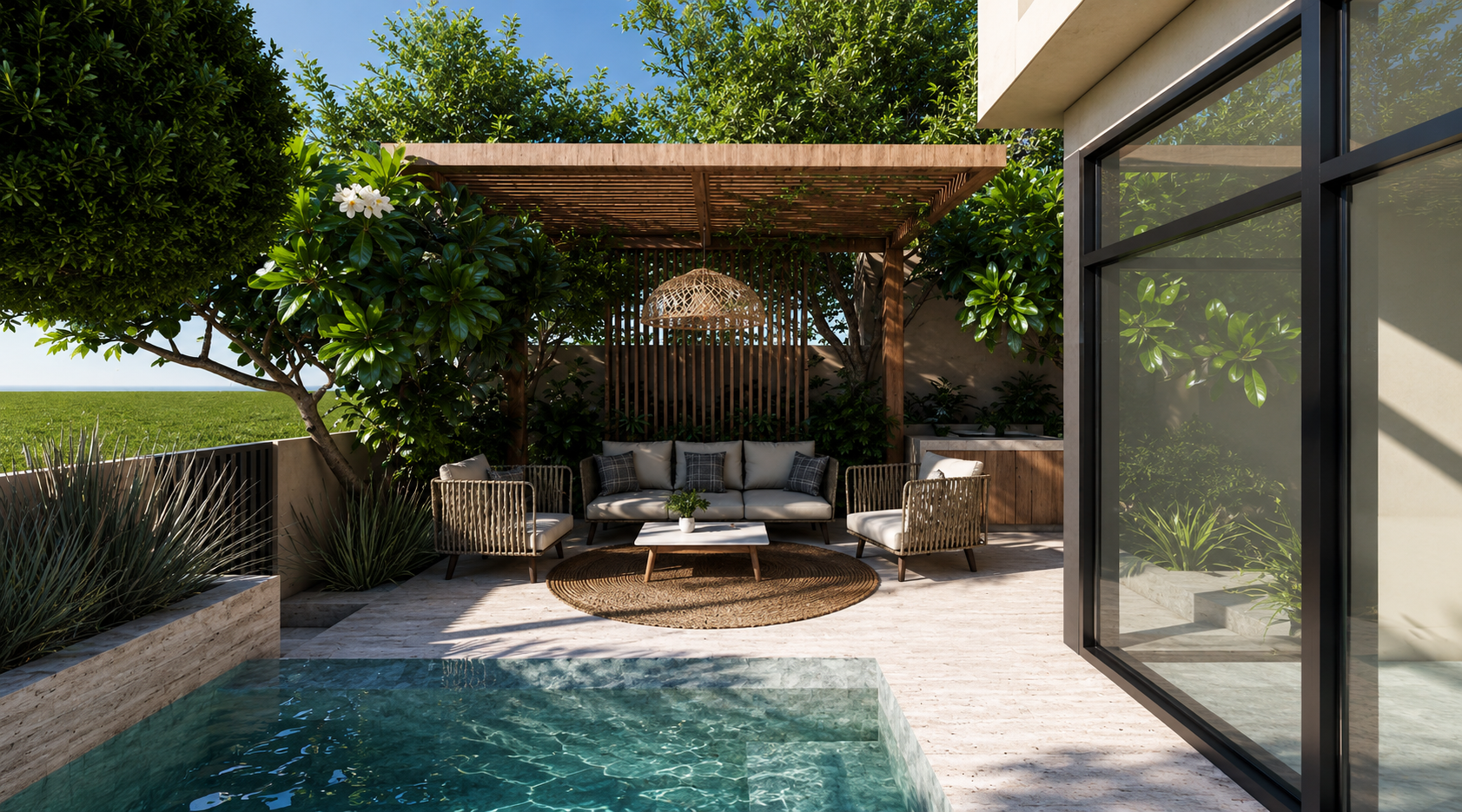 Luxury Villa Landscape