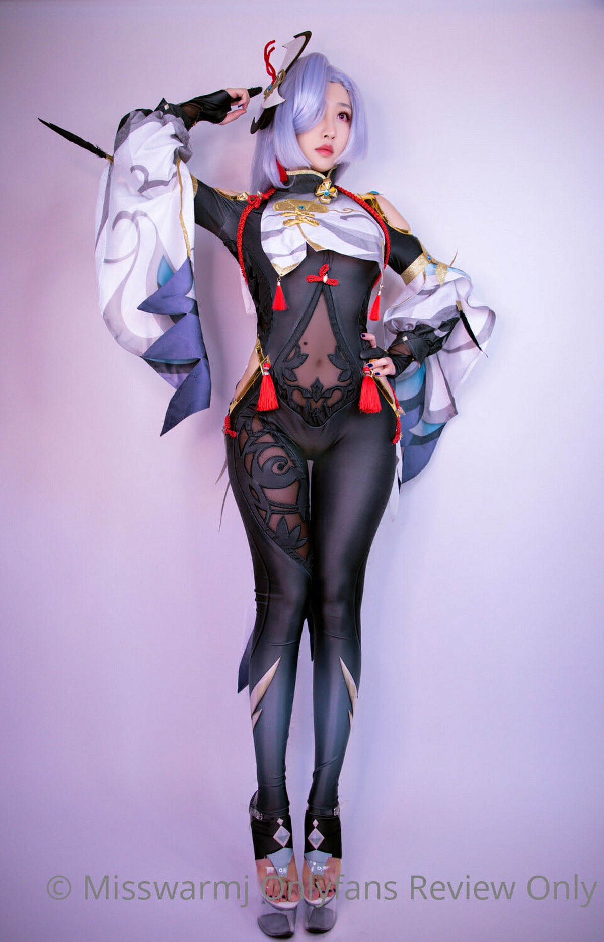MissWarmJ Shenhe Cosplay Version 2 HD Set [38P-5.7M]插图2