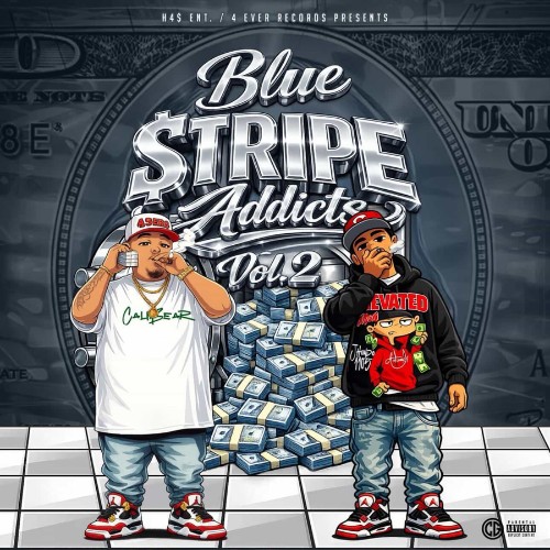 J Hundo (1105) & Cali Bear - Blue Stripe Addicts Vol. 2 (2026)