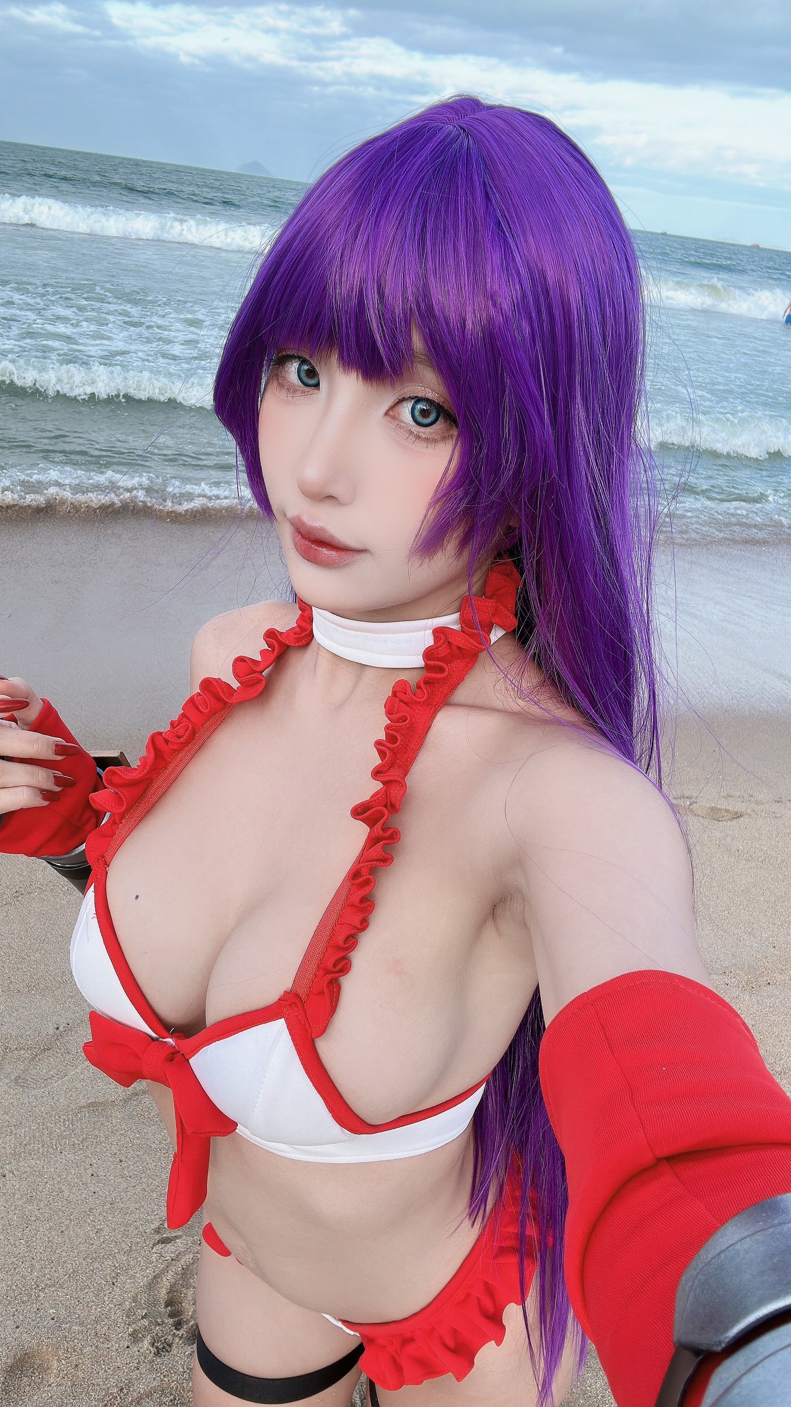 Puy Puy – 玛尔达 Martha Summer Cosplay 写真视频（96P+3V-4.56GB）FGO插图7