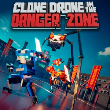 Clone Drone in the Danger Zone box art