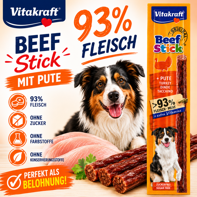 Vitakraft Beef Stick Pute Hundesnack