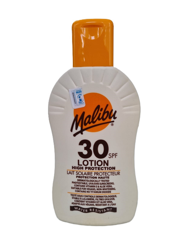 Malibu 30 Spf Lotion High Protection