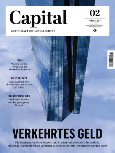 Cover: Capital Wirtschaftsmagazin No 02 Februar 2023