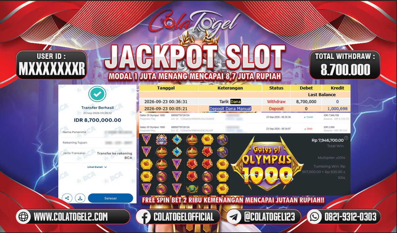 JACKPOT SLOT GACORR !!!