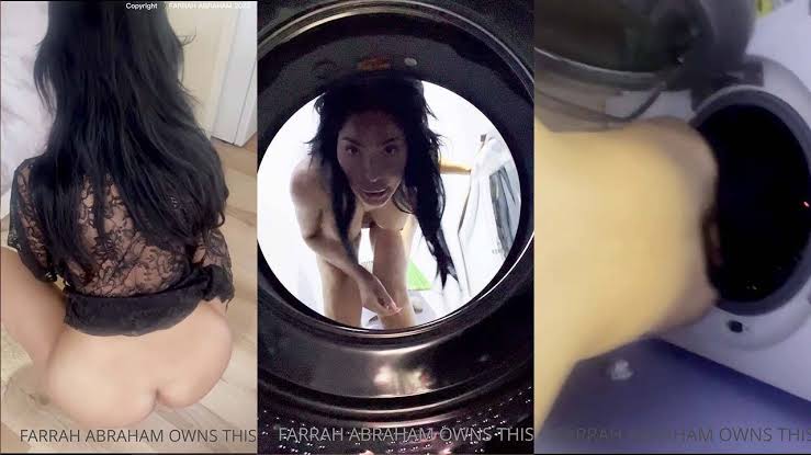 Farrah Abraham Step Sister Stuck In Washing Machine Onlyfans