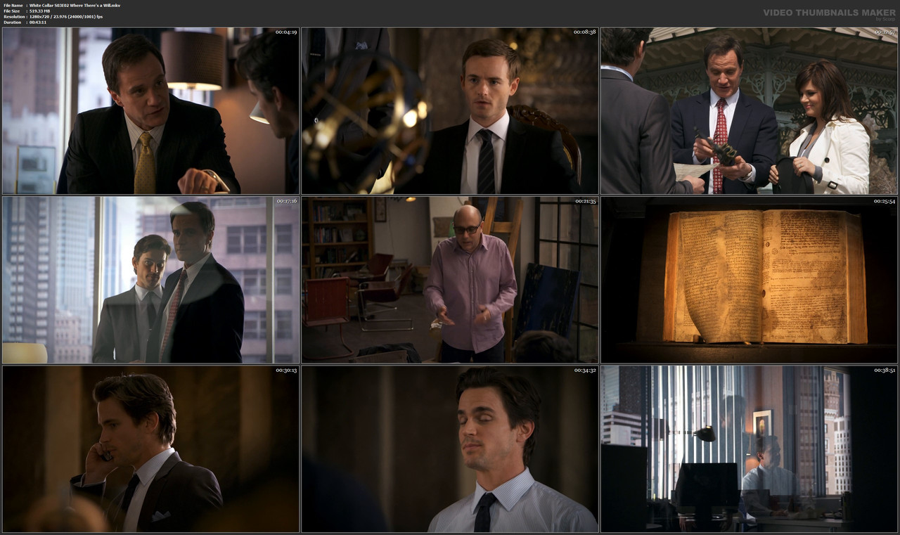 White Collar S03E02 Where There's a Will.mkv