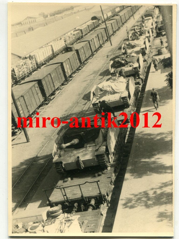 Foto, Wehrmacht, Eisenbahntransport, Sturmgeschü