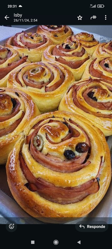 Rol de pan de jamón (1 Ud.)