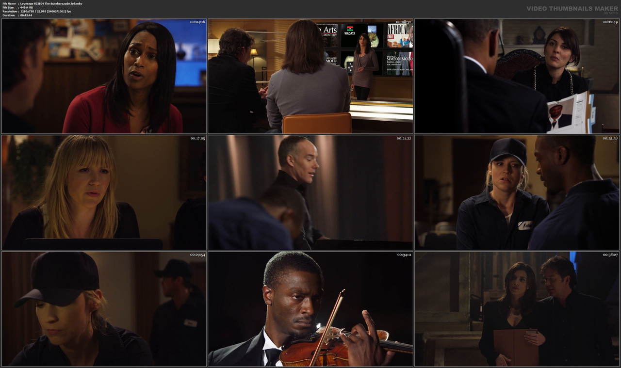 Leverage S03E04 The Scheherazade Job.mkv