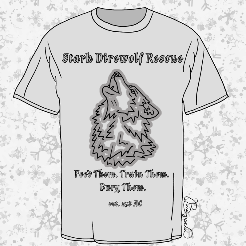 Stark Direwolf Rescue art