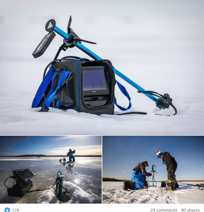 clam shuttle and pole