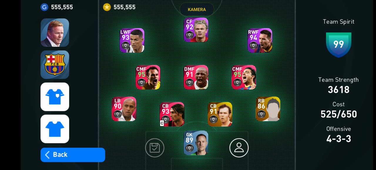 PES 2021 Mobile Player Career gameplay
