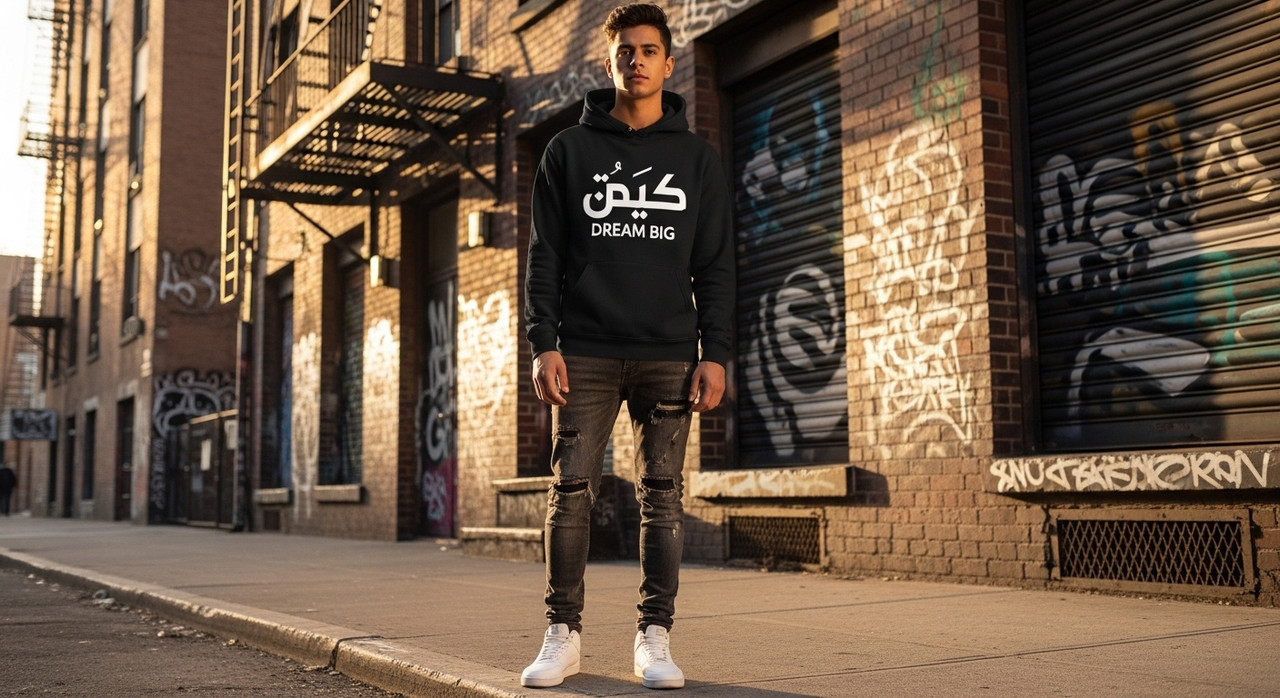 Arabic Calligraphy Tee – Street 4