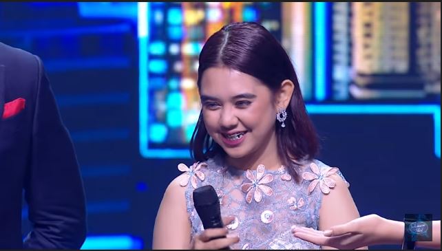 Ziva Magnolya saat mendapat komentar juri