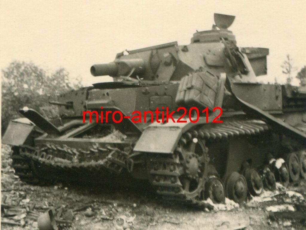 Panzer-Regiment 39, zerstörter Panzer des Regime