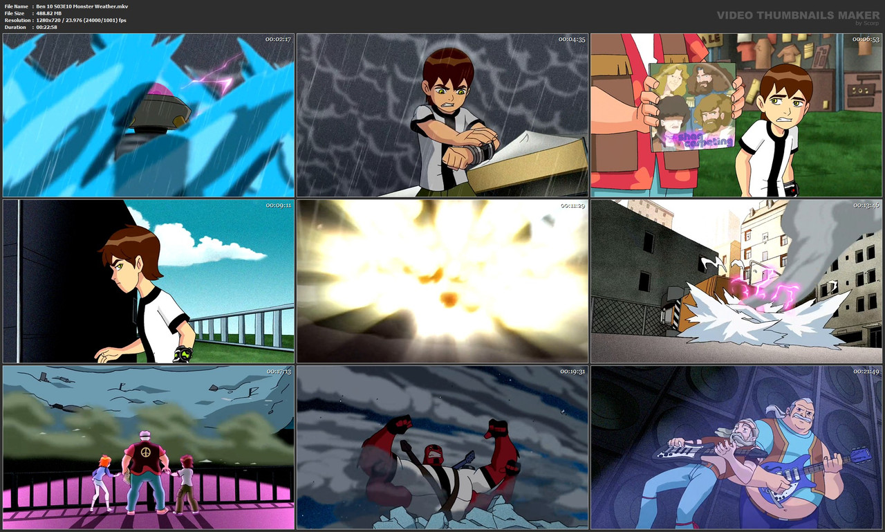 Ben 10 S03E10 Monster Weather.mkv
