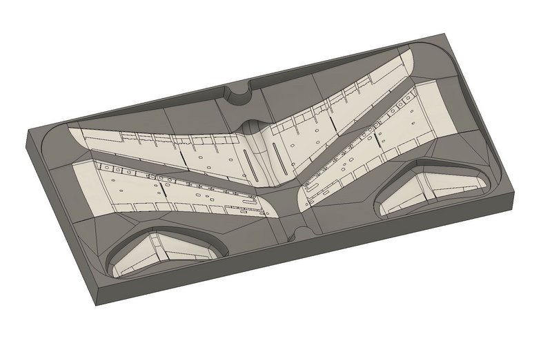 1/72 - Lockheed C-5 Galaxy vacuform kit with 3D printed parts by Titan ...