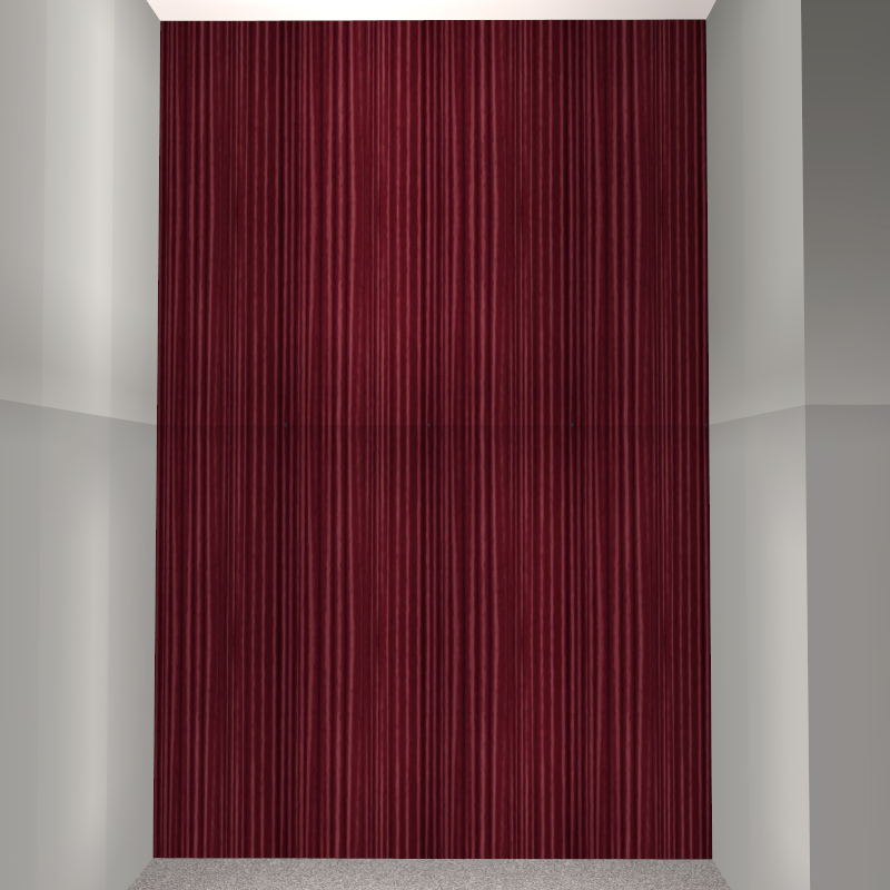 wall-curtain-red
