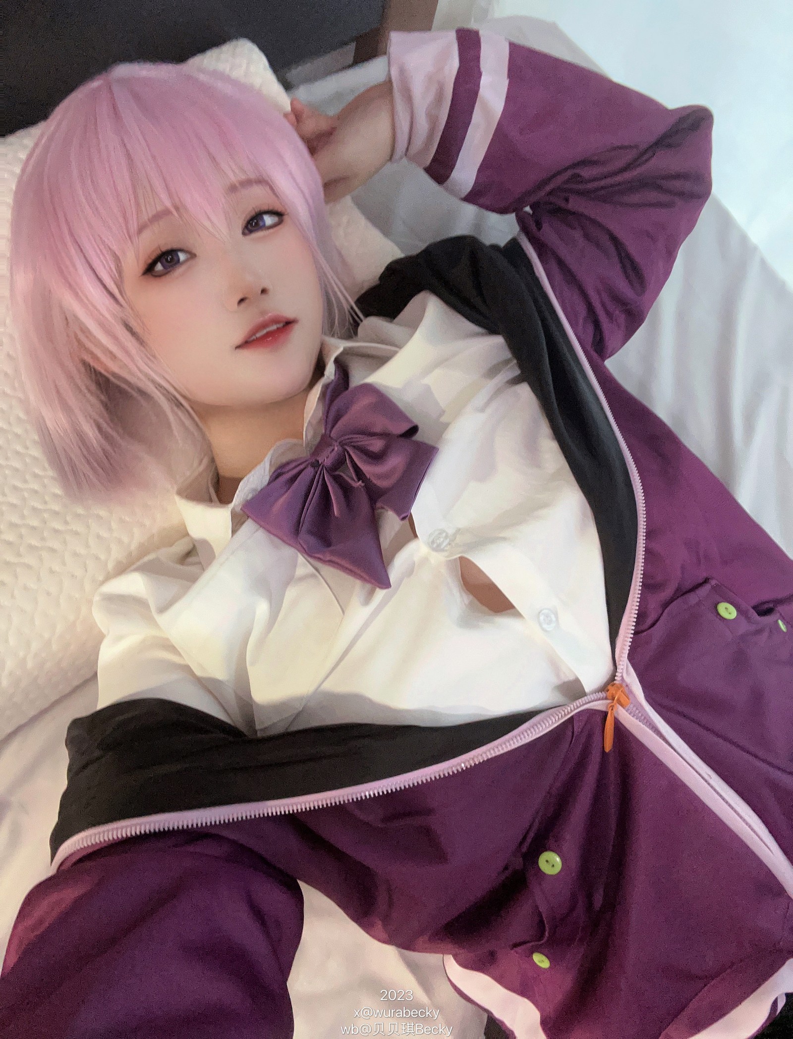 贝贝琪 Becky 新条茜 Cosplay 写真集｜动画角色摄影（40P｜226MB）插图8