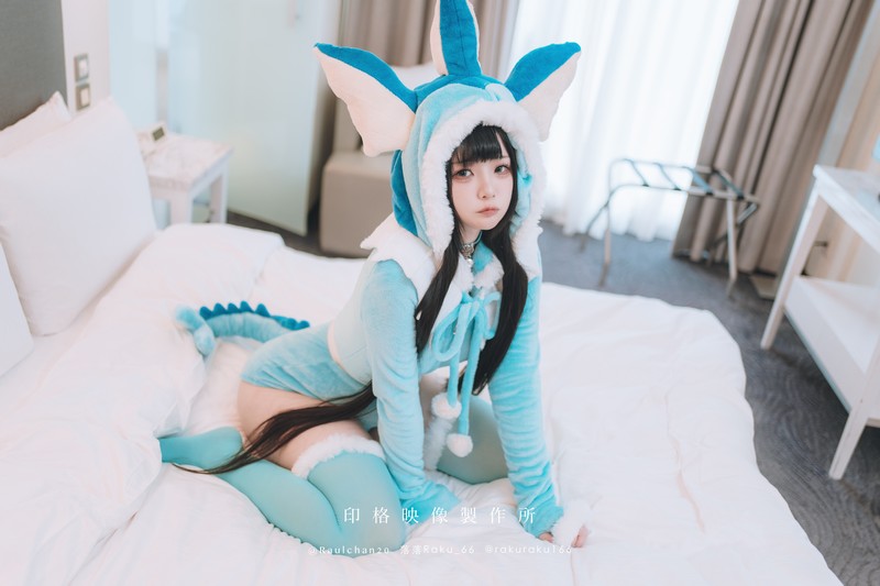 落落Raku 水伊布 Cosplay 写真图集 56P插图