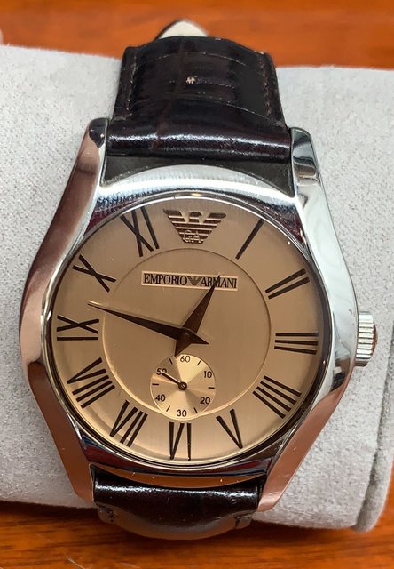 時計 Emporio Armani leather watch AR0645.jpg