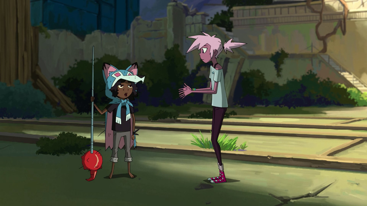 Kipo and the Age of Wonderbeasts (2020) S01E01 Burrow Girl (1080p NF Webrip x265 10bit EAC3 5.1 - Hx