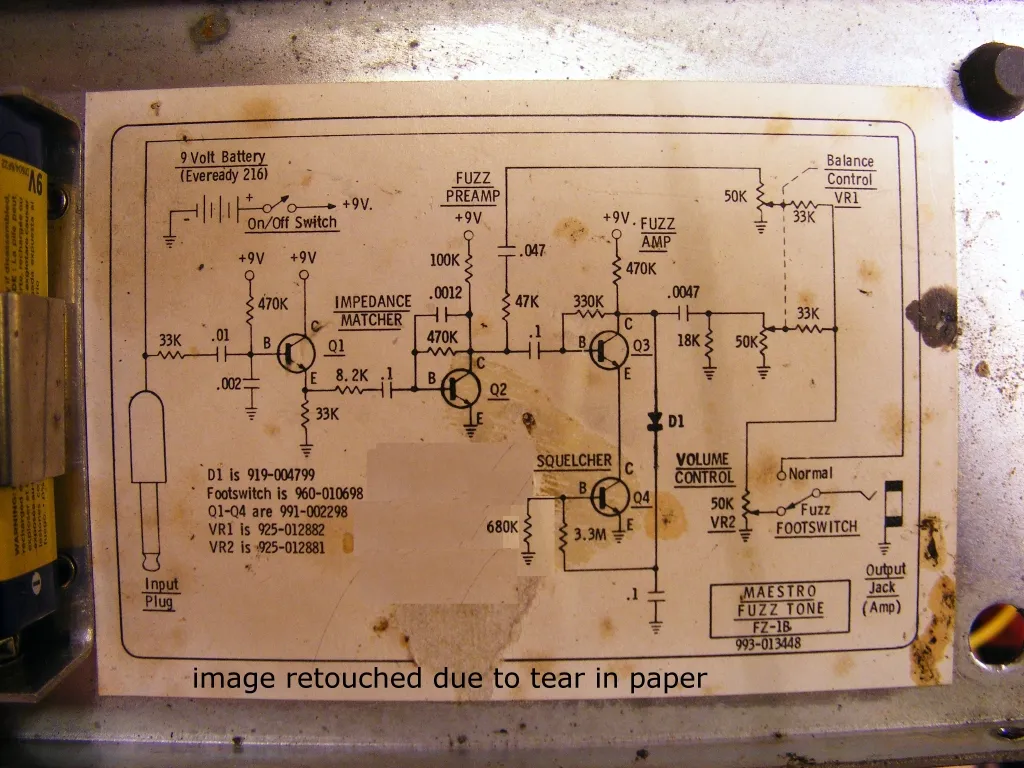 MaestroFuzzTone-FZ-1B-torn
