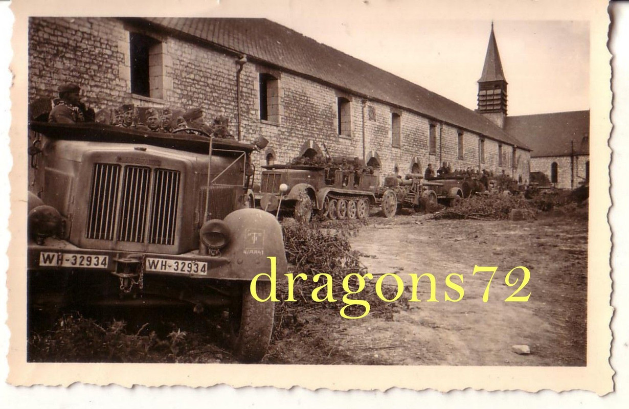 Westfront Kfz Halbkette Geschütz,Artillerie,Gesc