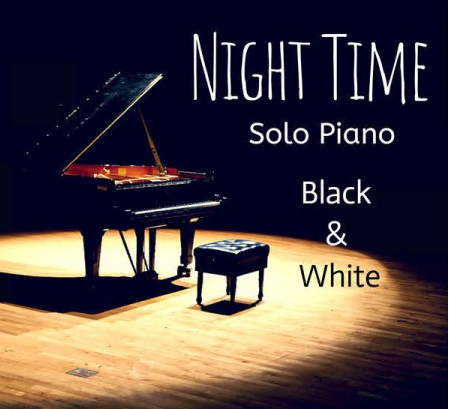 Various Artists Black and White Solo Piano Night Time 2021 - Various Artists - Black and White Solo Piano Night Time (2021)