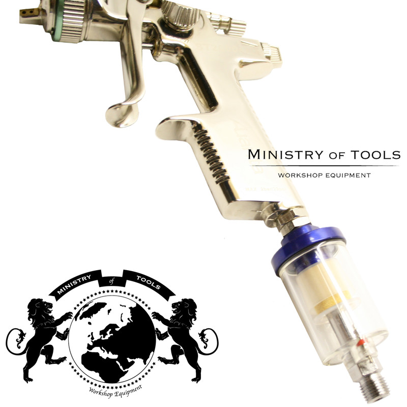 1/4" Mini Air Filter for Spray Guns painting HVLP LVLP water mist