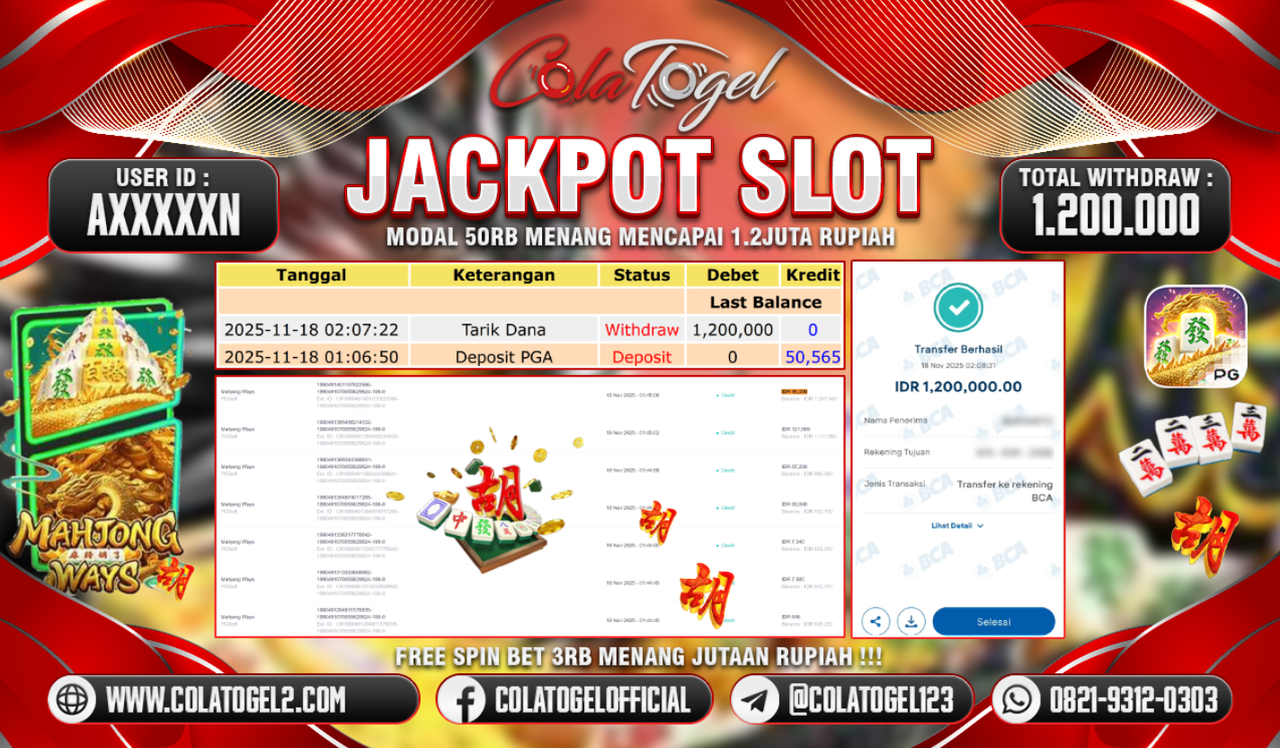 JACKPOT SLOT GACOR!!